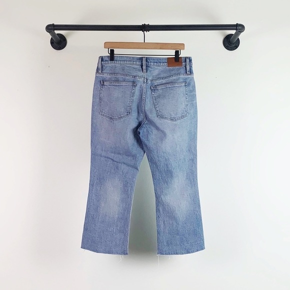 NWT J. Crew 9" mid rise demi-boot crop jean in Waterwood wash - Picture 9 of 12